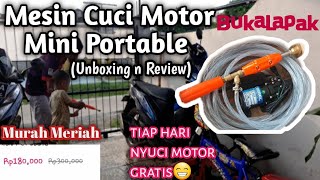 Viral !! Mesin cuci bertekanan tinggi - pencuci mobil , motor ,pembersih lumut - H&L Bis 70. 