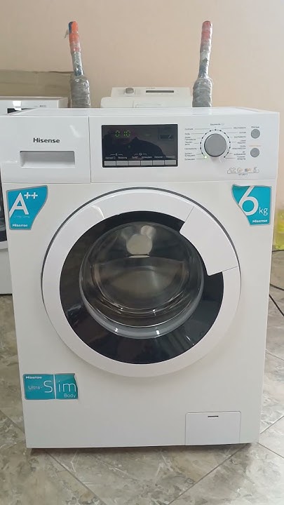 Узкая стиральная машина 45см из Германии Хайсенс Hisense 6кг # ...