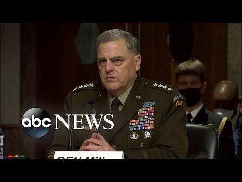 ABC News Live: Top generals testify on Afghanistan withdrawal.