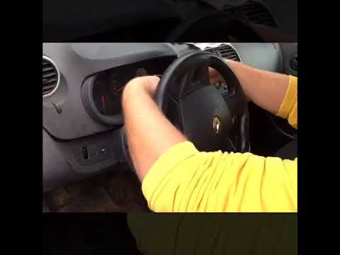 снять руль рено кангу 2