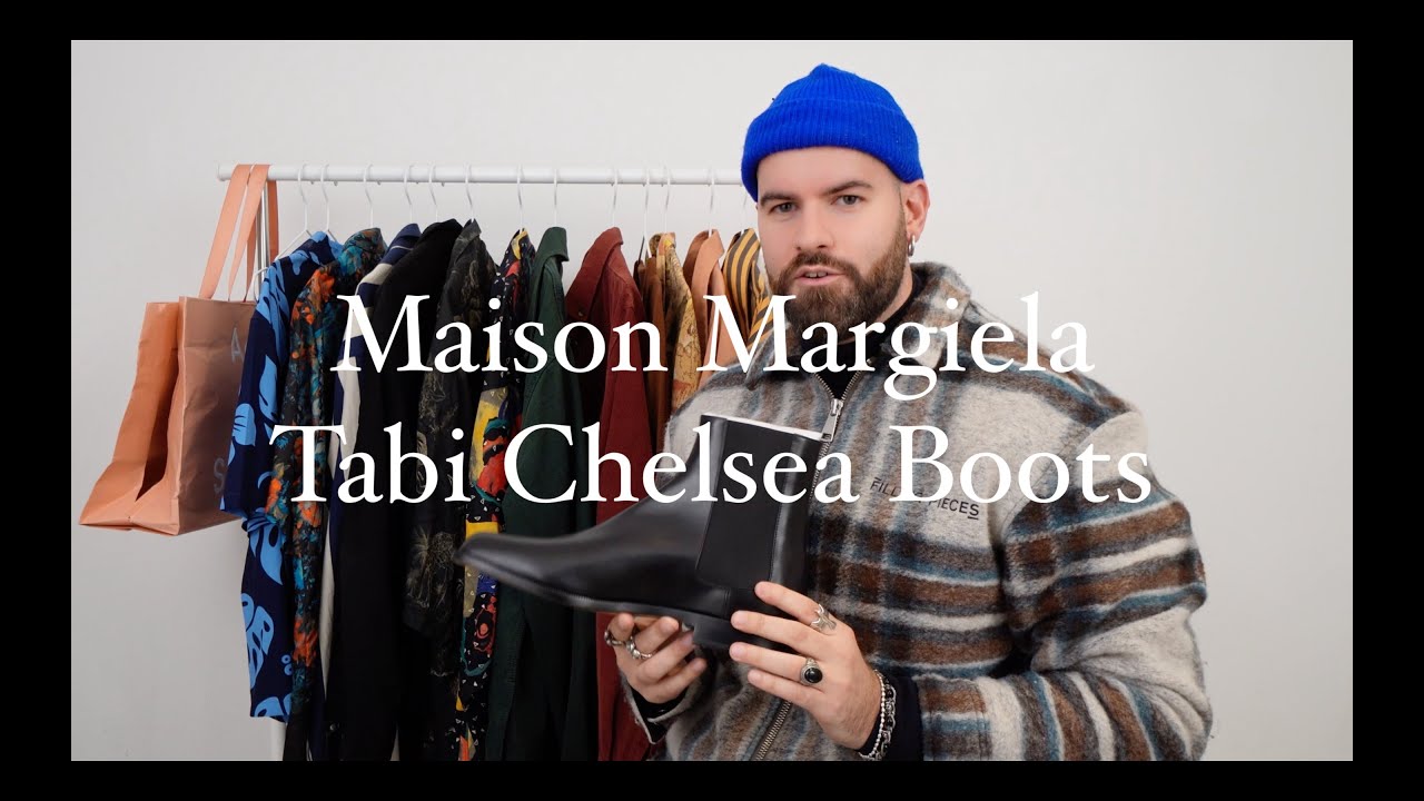 MAISON MARGIELA TABI CHELSEA BOOTS 