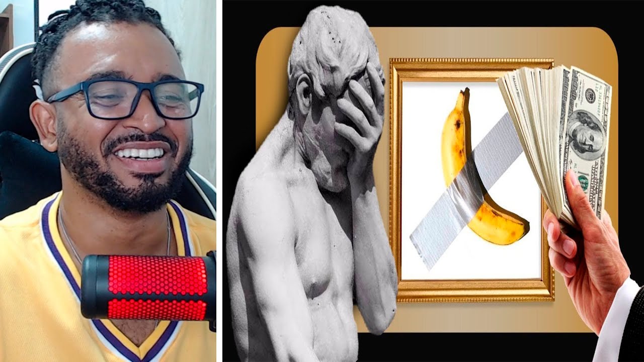 Arte contemporânea é igual conversa de gago, todo mundo finge que entende @ENGEEK #react