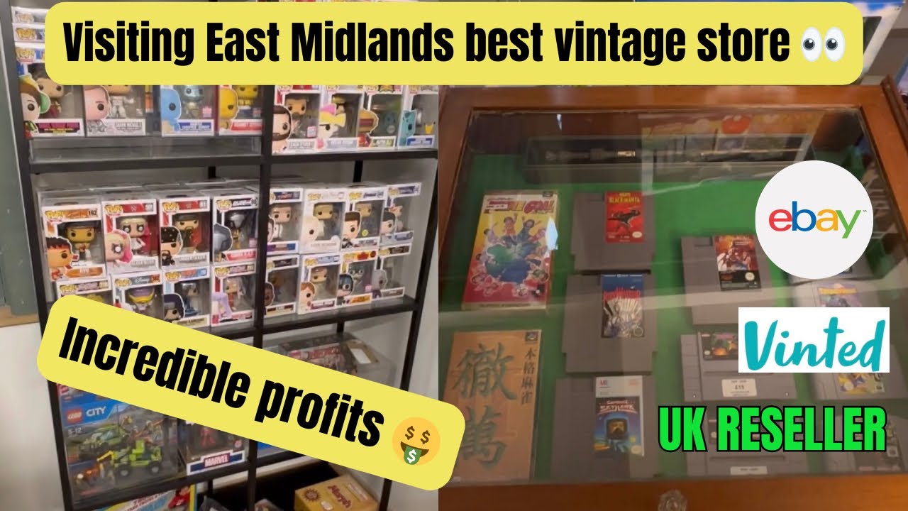 Incredible profits in the UK Charity shops / UK EBay & Vinted reseller
