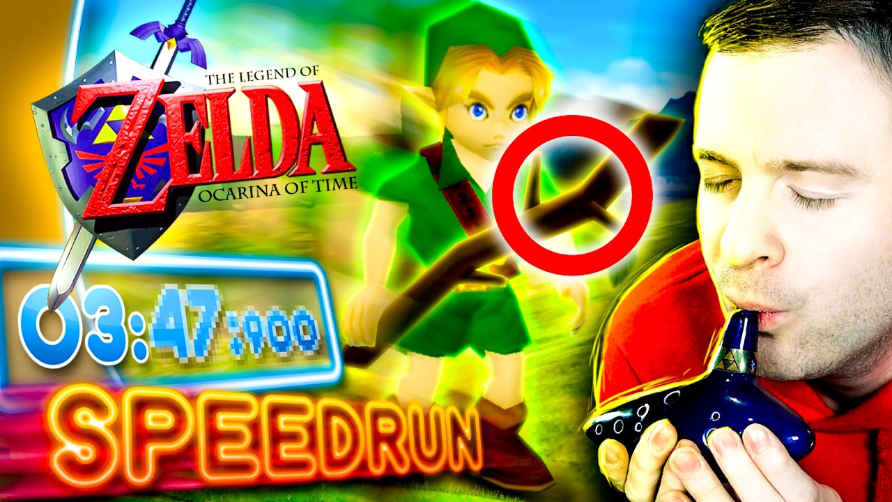 Zelda Ocarina of Time SPEEDRUN Any% (World Record) & Defeat Ganon (World Record) | Domtendo Reaktion
