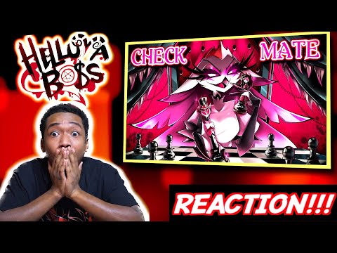 HELLUVA BOSS - CHECKMATE | Helluva Boss Animatic 【Original Song By MilkyyMelodies】REACTION!!!
