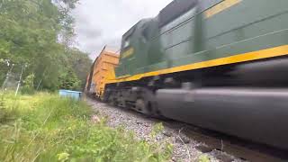 RBMN led by trio of SD40-2s - notch 8