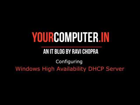 Configure Windows DHCP for High Availability / Failover on Server 2016