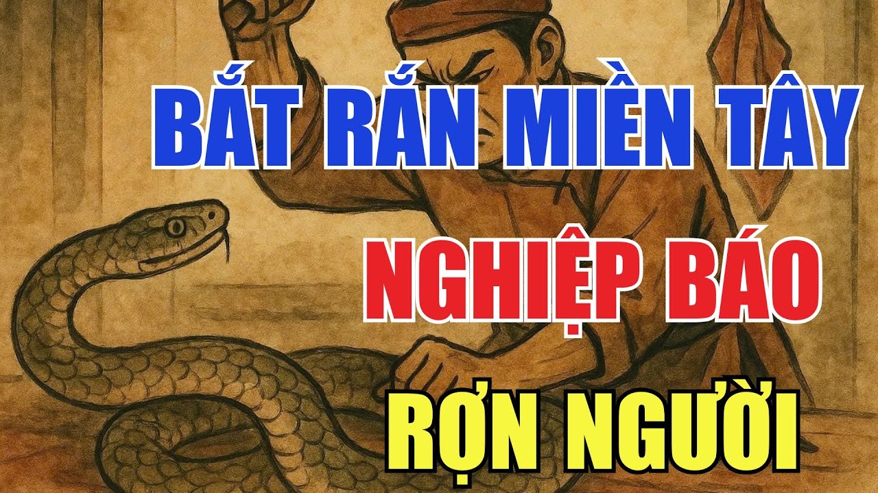 BÁO ỨNG HIỆN ĐỜI: NGHE RÙNG MÌNH QUẢ BÁO BẮT RẮN BÁN LẤY TIỀN, CẢ NHÀ BỊ RẮN CẮN CH.ẾT Ở MIỀN TÂY