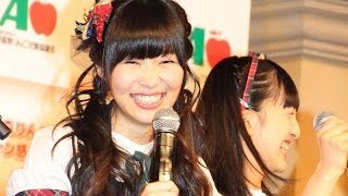 指原莉乃、果物仮装ギネス更新に歓喜！HKT48も登場！　「青森りんごファン感謝祭」(2)