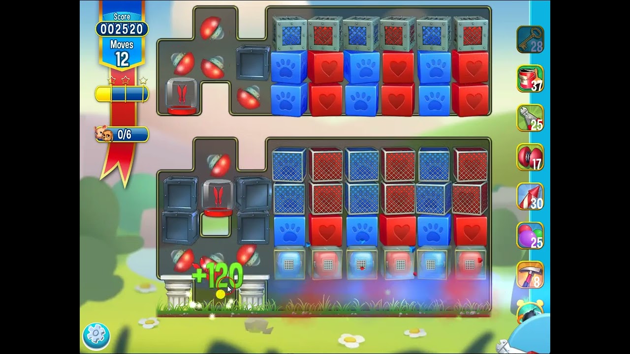 Pet Rescue Saga level 5165 no boosters | PuzzledCubes.site