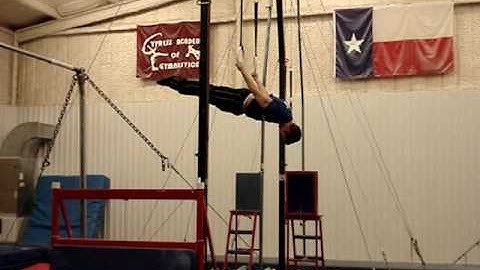 Inverted Hang to Back Lever