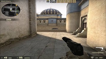 CSGO: 1 v 5 clutch against expert bots