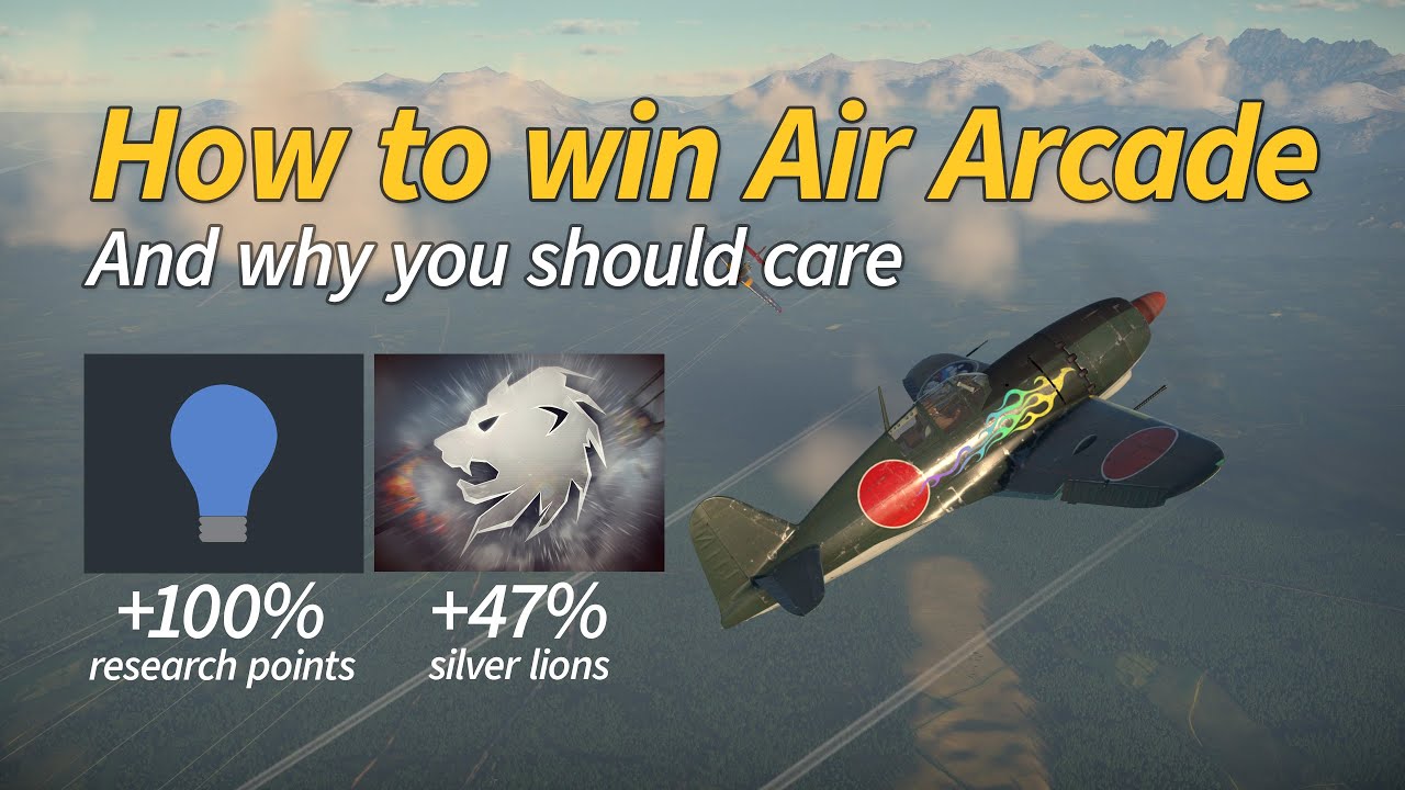 How to win in Air Arcade and why you should care War Thunder YouTube