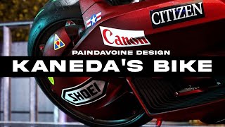 Design project  Kaneda's bike  Tribute to Akira