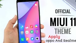 oppo A5s How To Apply xiaomi Miui 11 Theme in Android phone|xiaomi Theme in oppo And Realme Device screenshot 5