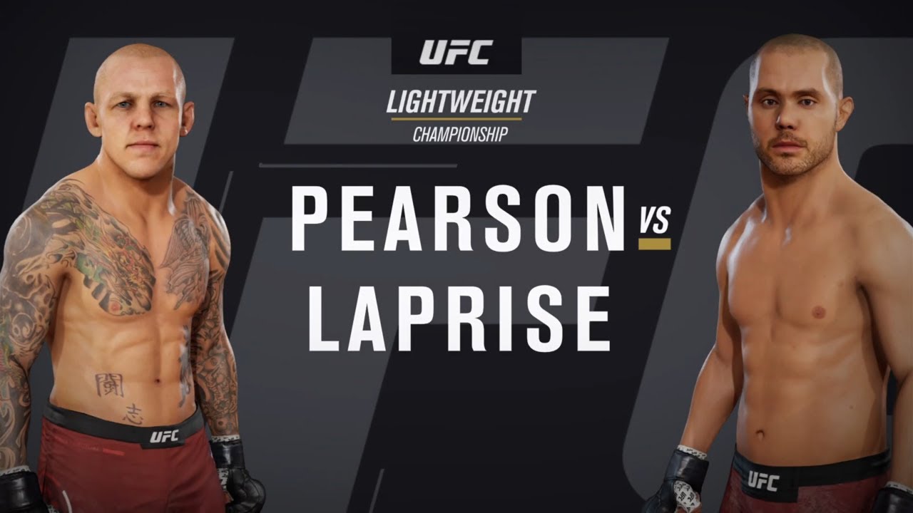 Игровой процесс UFC 3: Росс Пирсон против Чада Лаприза