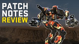 Patch Notes Review Nov. 2024 - MechWarrior Online