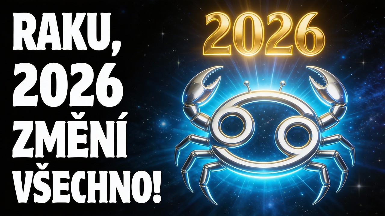 🇨🇿 RAKU, ROK 2026 ZMĚNÍ TVŮJ OSUD 🔮♋ (Nečekané události)