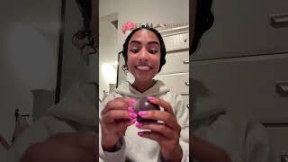 Should she have left the wrapper on! 😬 (@official.cynn)