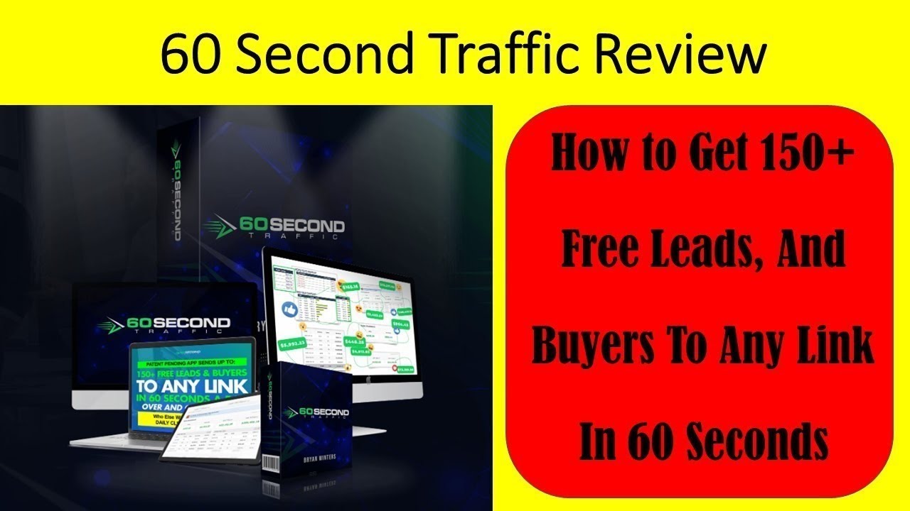 60 Second Traffic Review Bonus - DON'T BUY BEFORE YOU SEE THIS!  (+ Mega Bonus Included)