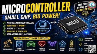 Microcontrollers | What is a Microcontroller? | Architecture, Types & Applications