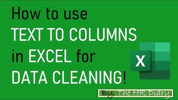How to use TEXT TO COLUMNS in EXCEL for DATA CLEANING!