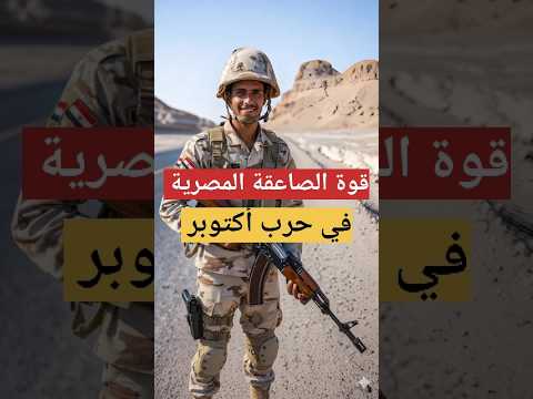 ماذا فعلت الصاعقة في حرب أكتوبر مصر قصص معلومات تاريخ وثائقي الجيش السعودية العراق ملخص