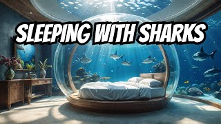 SLEEPING WITH SHARKS! #shark #aquarium