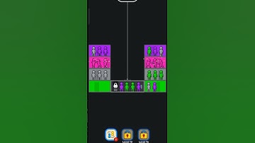 Elevator sorting level 4 game play lll #gaming #elevatorsortinggame #elevator #braingame #viralvideo