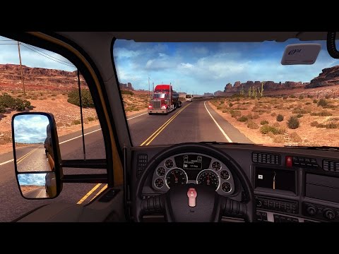 American Truck Simulator Gameplay