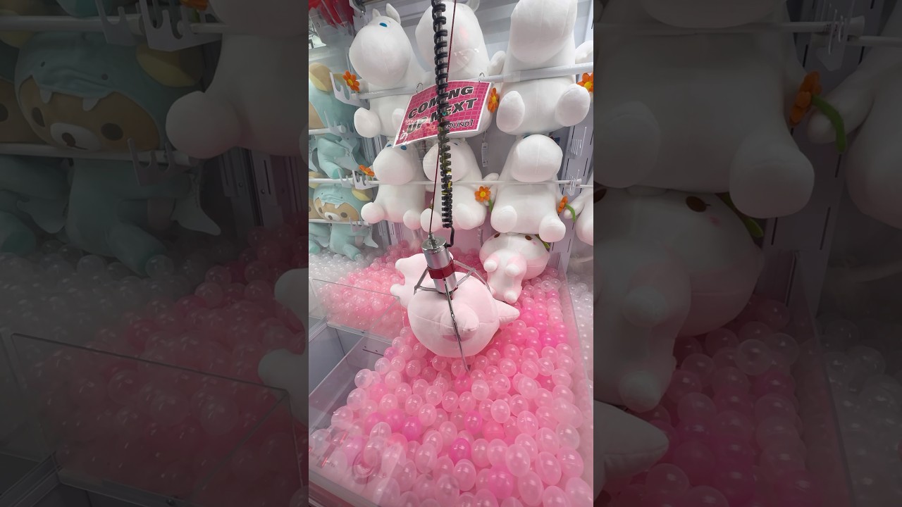 Mystery Prize STUCK Inside of the Claw Machine! #shorts #arcade #clawmachine