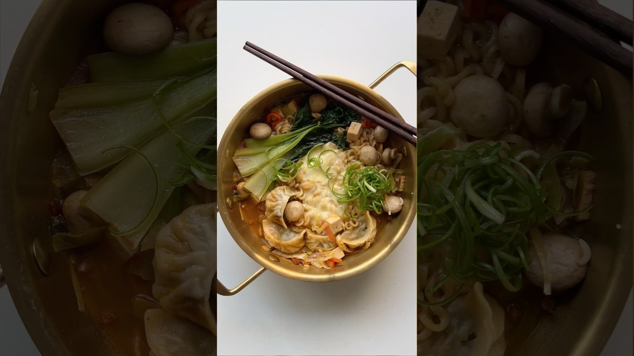 the *best* cafe style ramen hotpot🍜
