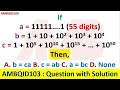 AMBQID 103 Question and Soluton | Algebra | Sum of Series AMBPi19