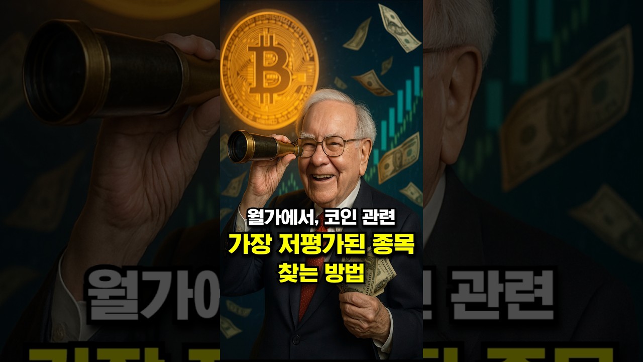 월가에서, 코인 관련 가장 저평가된 종목 찾는 방법 - YouTube