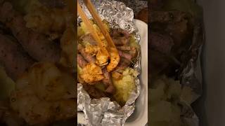 Steak & Shrimp Baked Potatoes shorts