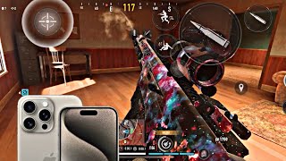 WARZONE MOBILE gameplay on iPhone 15 Pro Max high graphics 90+ fps