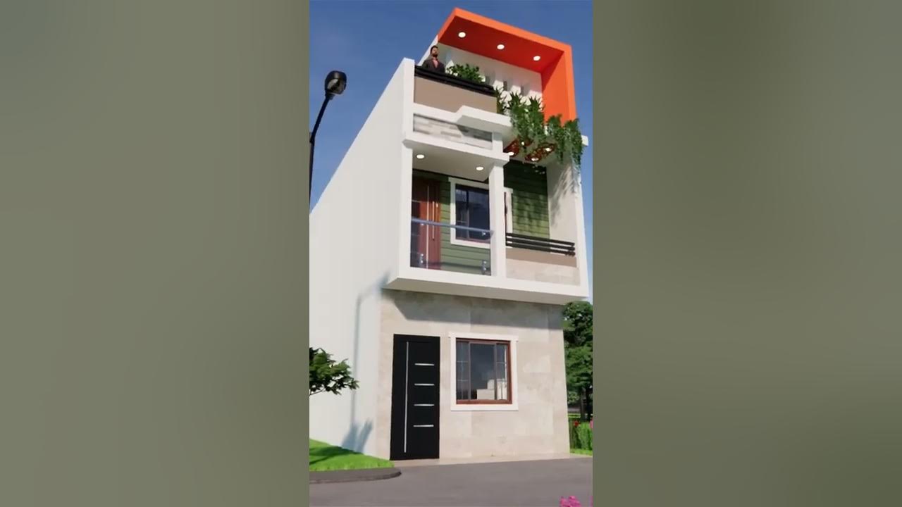 13x35-feet-small-space-house-design-low-budget-house-plan-shorts-youtube