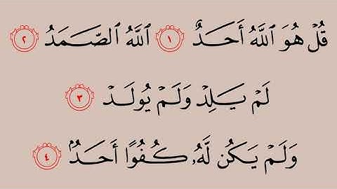 112 سورة الإخلاص ماهر المعيقلي القرآن هدى للمتقين