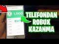 ROBLOX TELEFONDAN NASIL BEDAVA ROBUX KAZANILIR (EFSANE YÖNTEM)