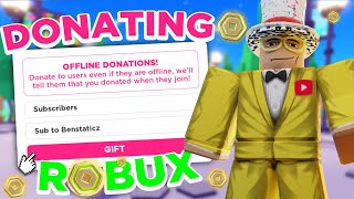 LIVE PLS DONATESpin the Wheel For 1,000 ROBUX!!!GOAL 4.7M