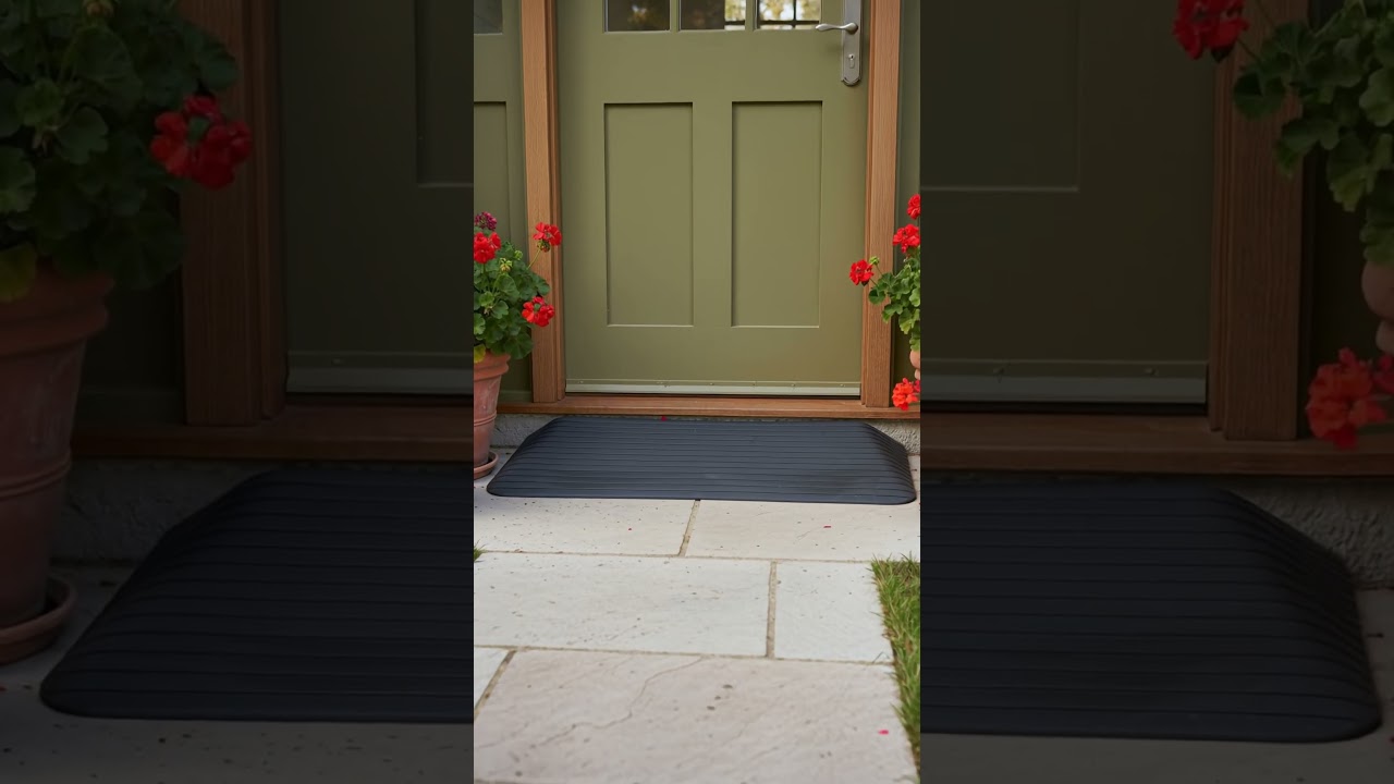 1100x410 x50mm Rubber Ramp