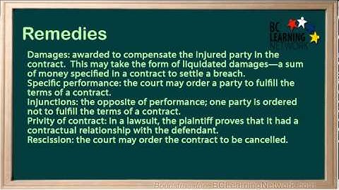 WCLN - Discharging the Contract