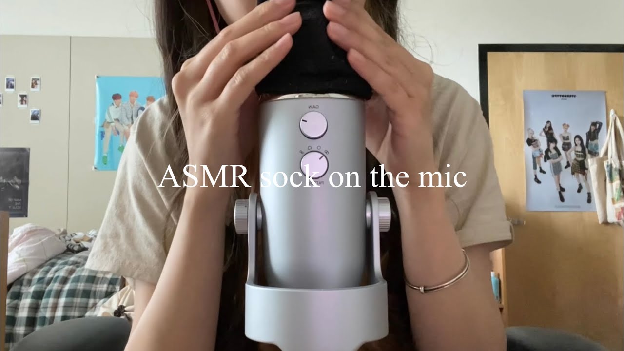ASMR sock on the mic