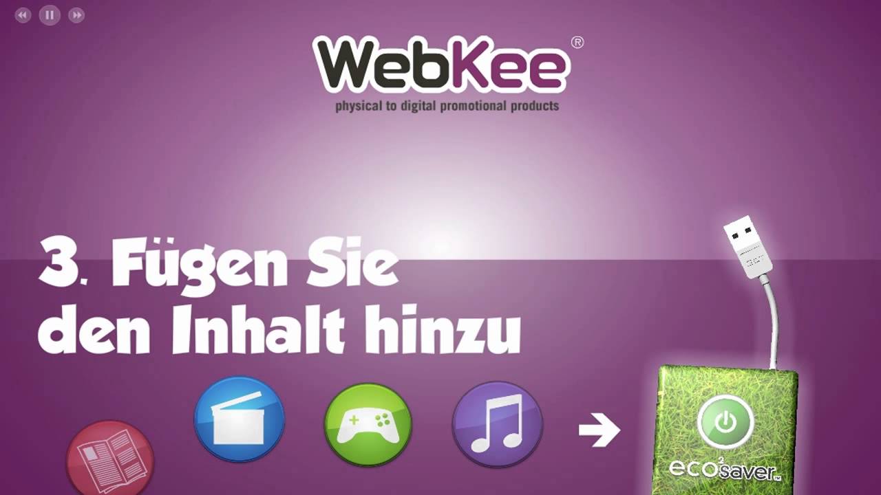 Der Webkey öffnet Ihnen das Tor zum Internet