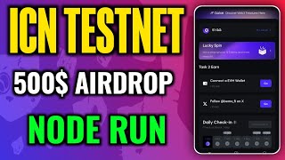Impossible Cloud Network(ICN) Testnet & Node Setup guide in HIndi || Step-by-Step Tutorial