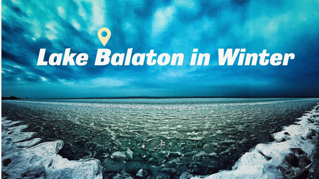4K Beautiful Lake Balaton January 2021
