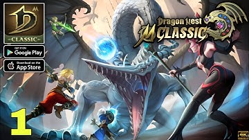 Dragon Nest M: Classic Official Launch Gameplay walkthrough part 1 (Android/iOS)