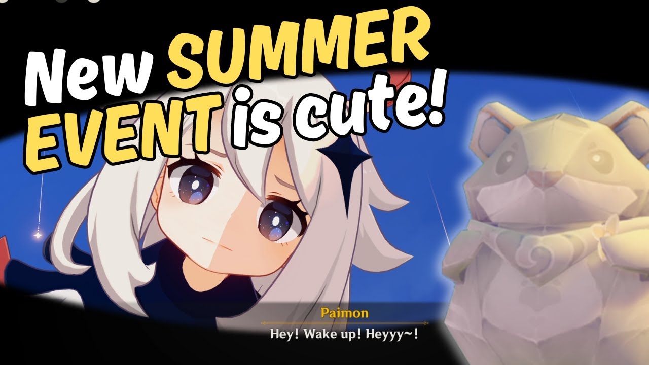 Simulanka Event Wake up, NEW Summer Event is here! - Genshin Impact Simulanka #1 - YouTube