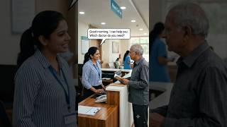 Booking a Hospital Appointment in English | Easy English Conversation | English Speaking Practice