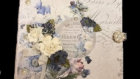 BEGINNERS MINI ALBUM TUTORIAL PART 3 NEW ENGLAND BY SHELLIE GEIGLE JS HOBBIES AND CRAFTS